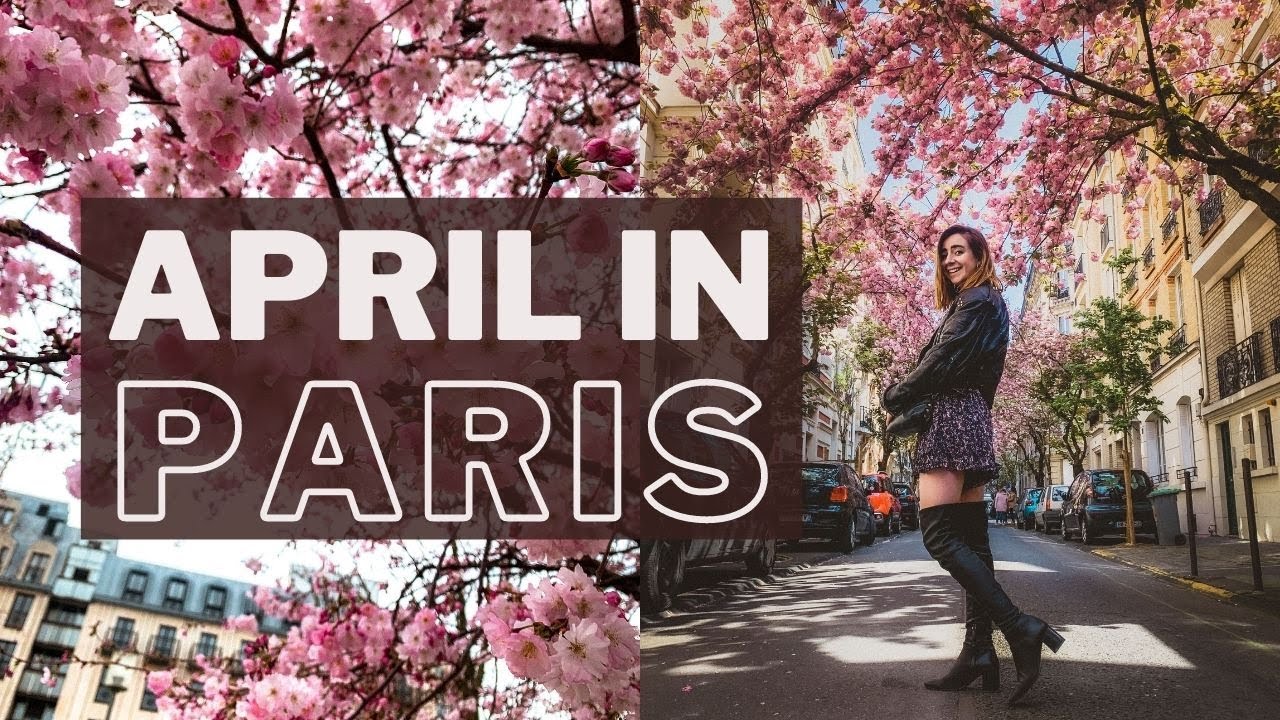 ¿Cómo es el tiempo en París en abril?